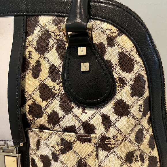 Rare L.A.M.B. By Gwen Stefani Kingston Bowler Bag in Excellent Used Cond… - Picture 8 of 16